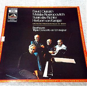 Beethoven- Triple Concerto En Ut Majeur LP France 1970'