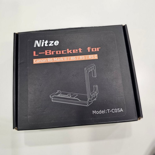 Nitze L-Bracket for Canon R6 Mark II, R6, R5, R5 C cameras new