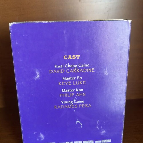 Kung Fu Season 3 DVD, complete, English Spanish French