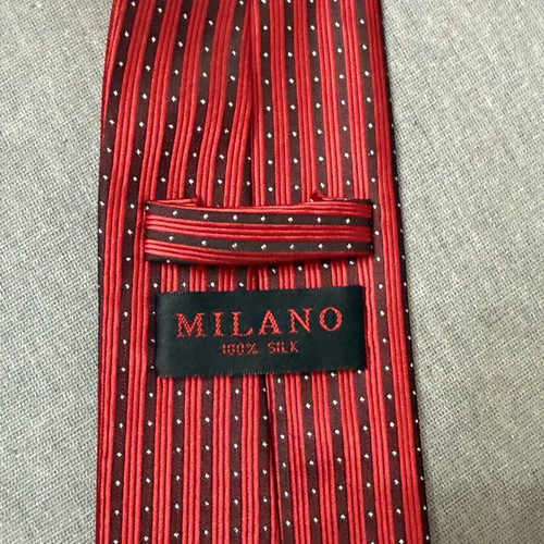 Handmade tie like new, red