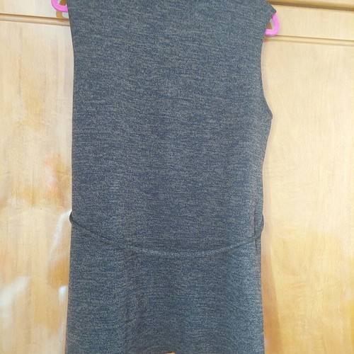 Brown sleeveless Zara top like new with belt size M