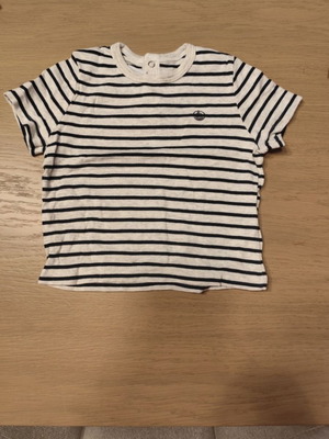 Petit Bateau baby short-sleeve shirt like new, 12 months, 74cm