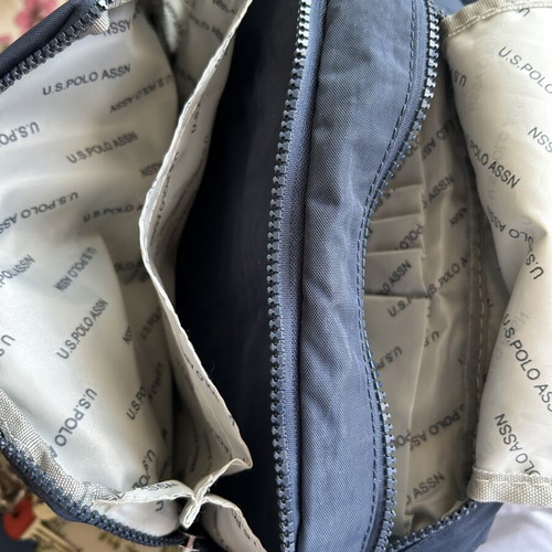 U.S. Polo Assn. shoulder bag used, navy blue, crossbody