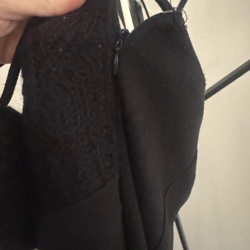 Ysatis knee-length dress like new, black, size 3