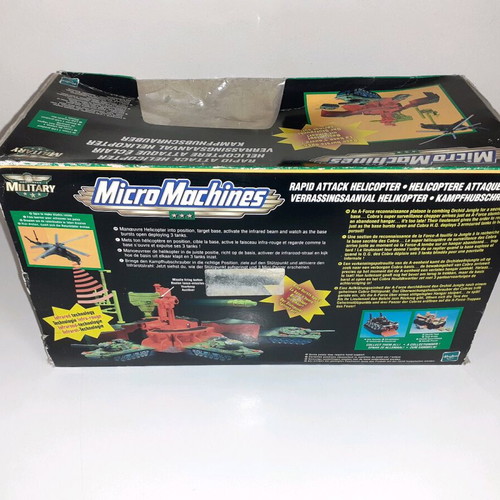 Micro Machines Rapid Attack Helicopter Hasbro 2001 new