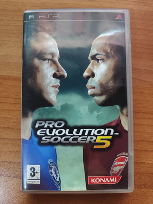 Pro Evolution Soccer 5 PSP used, sports game