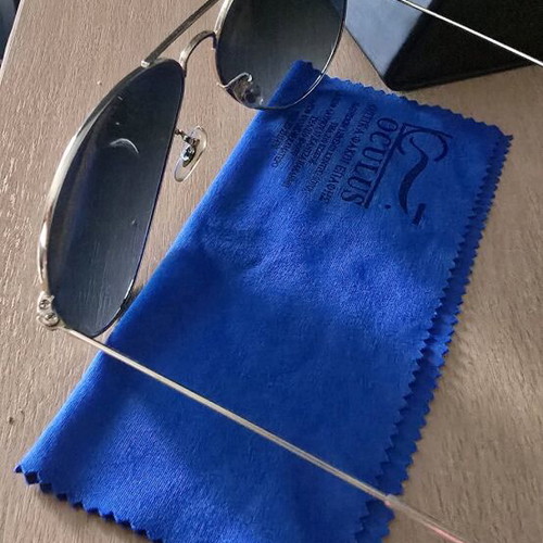 White Shark Police sunglasses like new, large size, gold