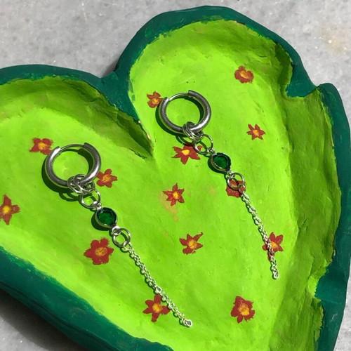 Boho Y2k Fairy Gothic Punk Rock Earrings stainless steel new