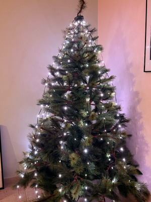 Φωτάκια στυλ χταπόδι σαν καινούργια, ένα φωτίζει λάθος