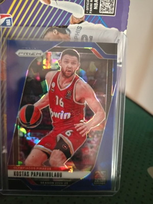 Kostas Papanikolaou Blue Prizm 38/125 Olympiacos New