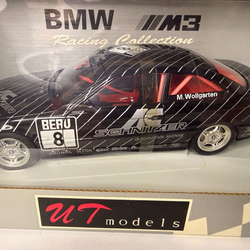 BMW M3 E36 AC Schnitzer M. Wollgarten race car 1:18 scale by UT Models