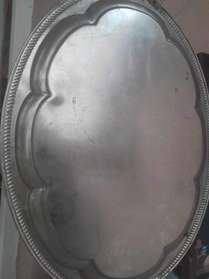 Vintage large serving tray
