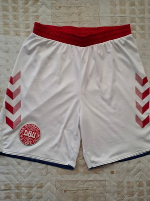 Denmark home shorts 2018 Hummel like new, size S