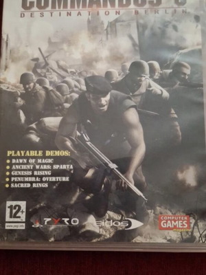Commandos 3 Destination Berlin PC DVD game