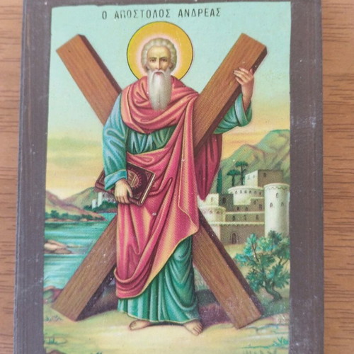 Icon of Apostle Andreas like new 10×7