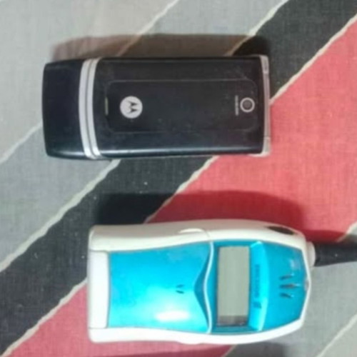 Ericson T20 and Motorola phones used, grey
