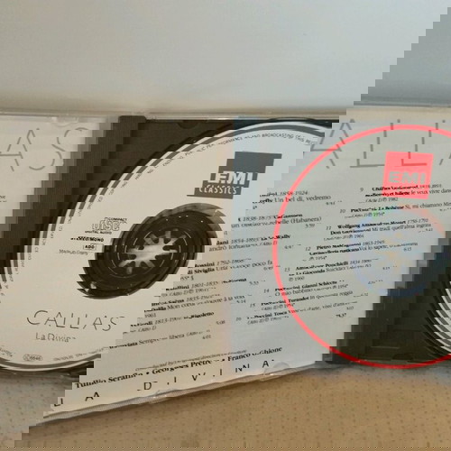 Maria Callas La Divina CD μεταχειρισμένο, όπερα