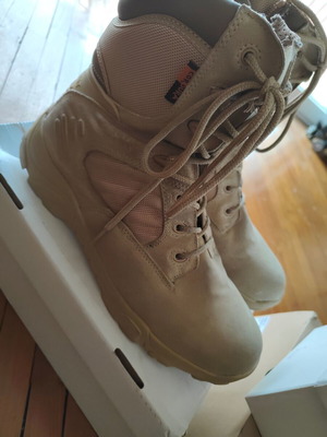 Delta Combat Boots size 47 used, beige