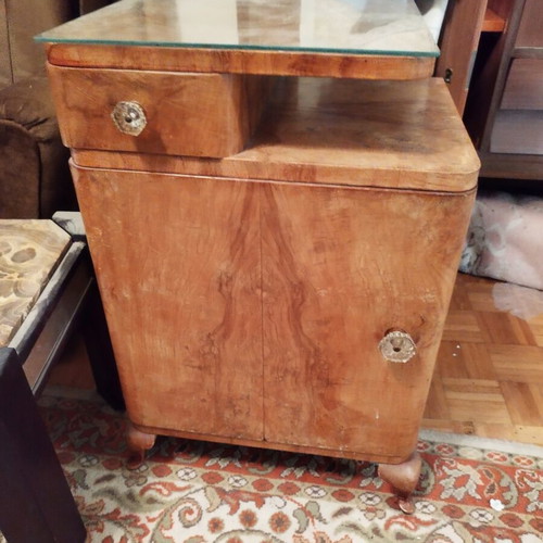 Antique nightstands used, set of 2, good condition