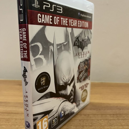 Batman Arkham City GOTY PS3 game used