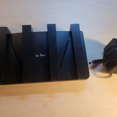 GL.iNet Flint GL-AX1800 Wi-Fi 6 Gigabit Gaming Router with OpenWrt and VPN