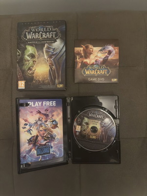World of Warcraft original box με 2 δίσκους και Official Beginner’s Guide μεταχειρισμένο