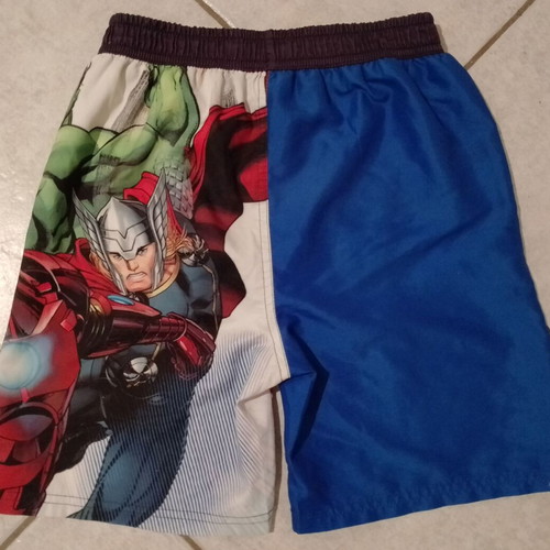 Avengers Marvel and Billabong Boys' Swim Shorts like new, pack of 2