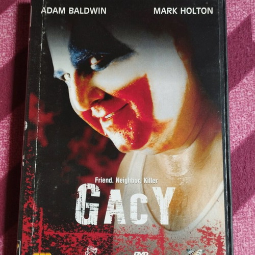 GACY DVD like new with Greek subtitles, drama thriller horror