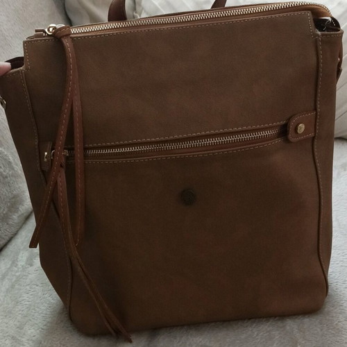 Thiros backpack in brown color like new