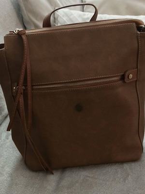 Thiros backpack in brown color like new