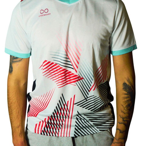 Legendary T-shirt white 100% polyester new