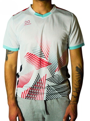 Legendary T-shirt white 100% polyester new