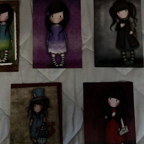 Santoro Gorjuss Photocards Panini like new
