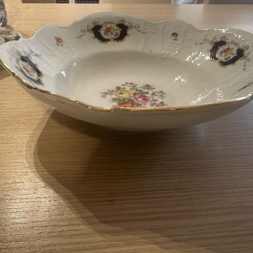 Vintage porcelain dishes in excellent condition