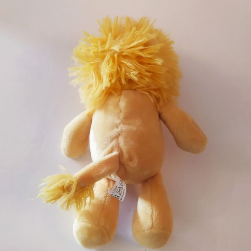 Lion cub stuffed toy used, height 20cm