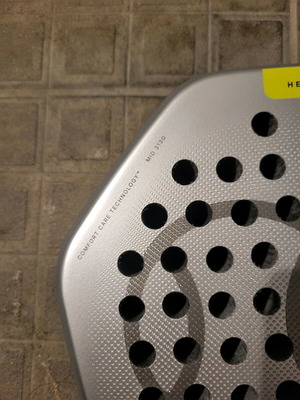 Падел ракета Bonabola нова, сребриста, 313гр, нисък баланс