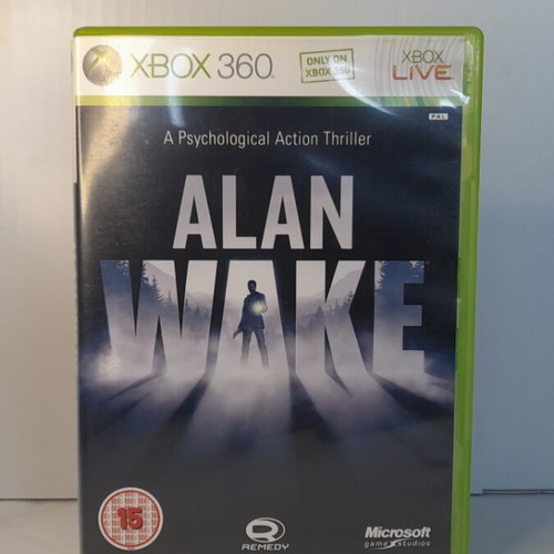 Alan Wake Xbox 360 game, English edition, complete with manual