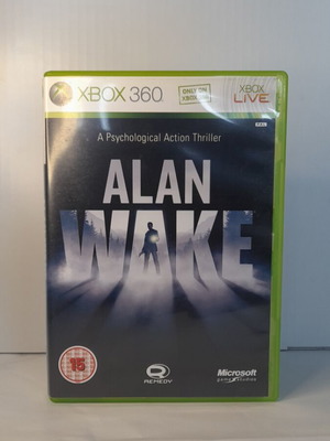 Alan Wake Xbox 360 game, English edition, complete with manual