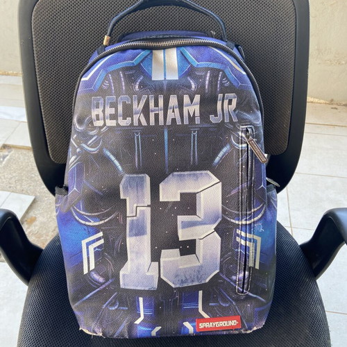 Sprayground Beckham JR backpack used, blue