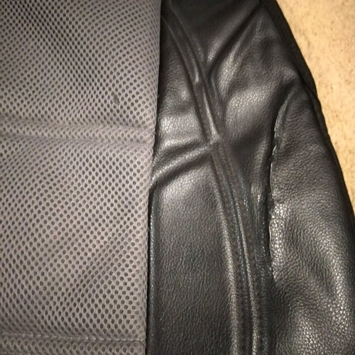 Industrial leather seat covers for compact car like new