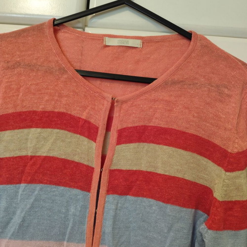 Marks and Spencer spring cardigan uk10 medium like new, linen blend