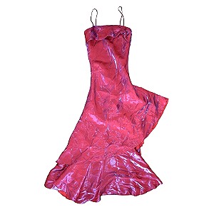 Ροζ φόρεμα ιριδίζον
