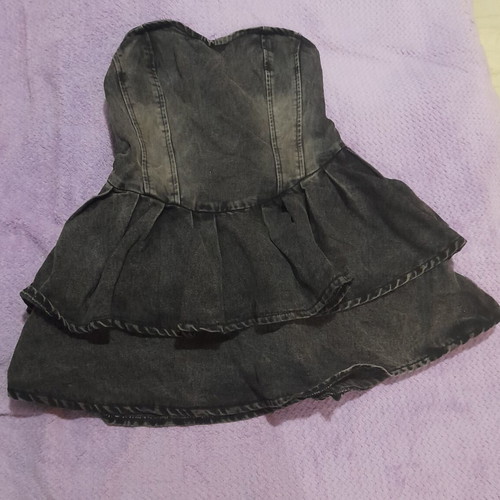 Strapless dress Shein new, black, size S