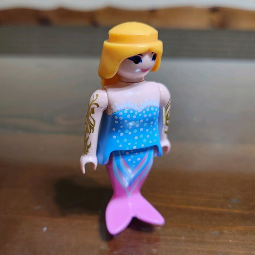 Playmobil Mermaid 1997 used with long blonde hair