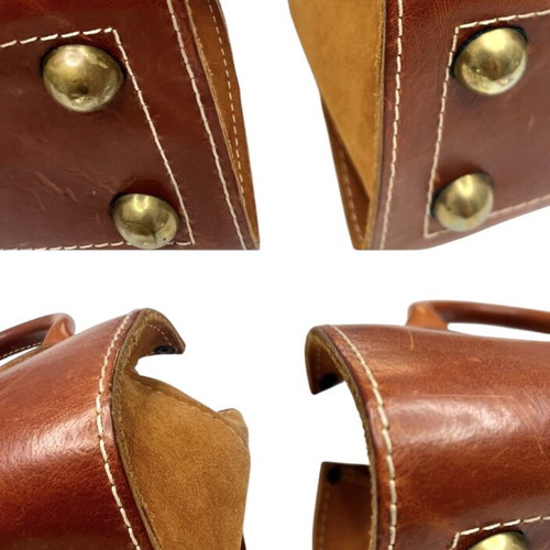 Dsquared2 leather handbag, brown