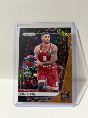Luca Vildoza 2024-2025 Panini Euroleague Prizm Triple 8 κάρτα σαν καινούργιο