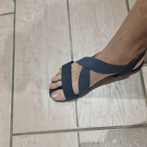 Anatomical sandals used, size 38, blue