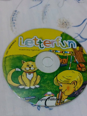 Letter Fun CD like new, English listening