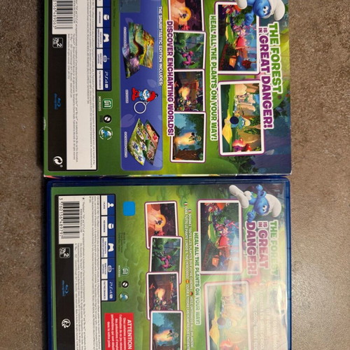 The Smurfs Mission Vileaf PS4 Smurftastic Edition like new