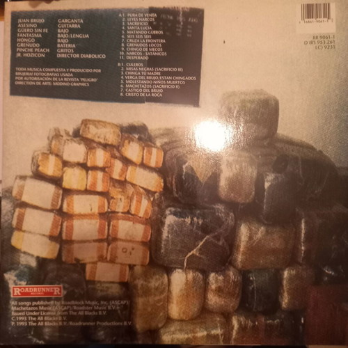 Brujeria Matando Gueros vinyl record like new, metal